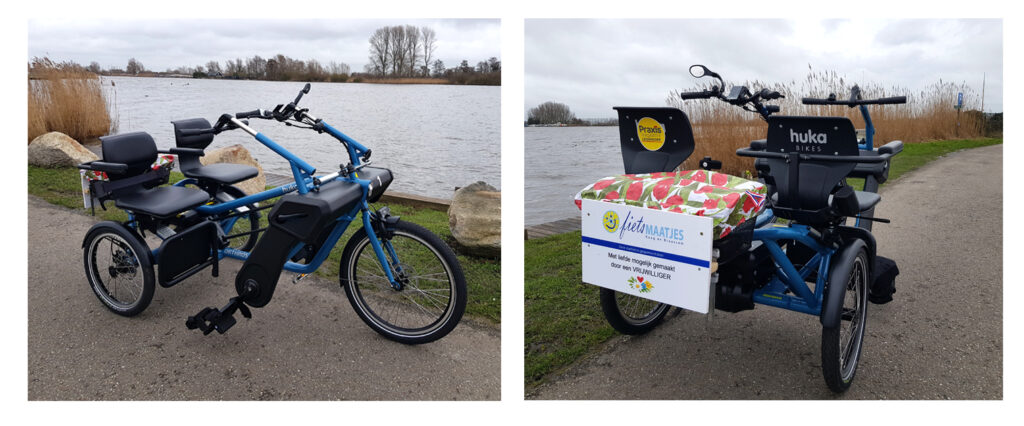 2 nieuwe duofietsen Fietsmaatjes Kaag en Braassem