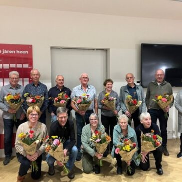 15 jubilarissen FIETSMAATJES